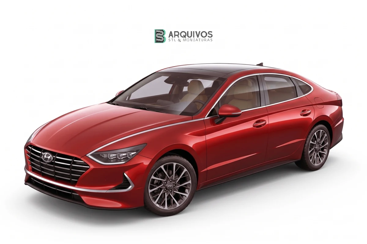 Modelo 3D STL - Hyundai Sonata 2020